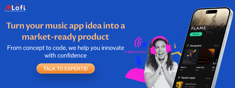 Music App Development CTA